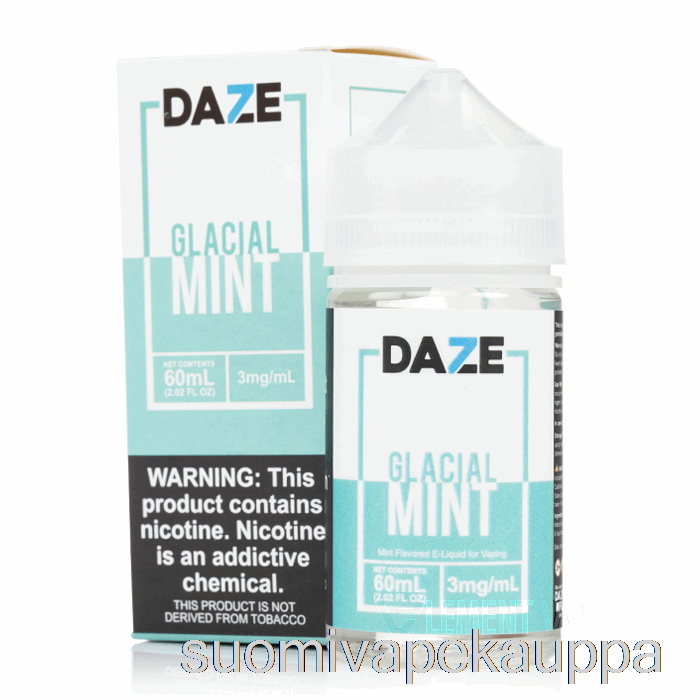 Vape Suomi Jäätikköminttu - 7 Daze E-neste - 100ml 12mg